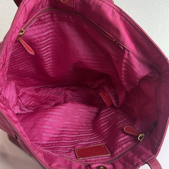 Prada nylon fuchsia tote - Picture 10 of 13